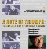 A Note of Triumph: The Golden Age of Norman Corwin DVD